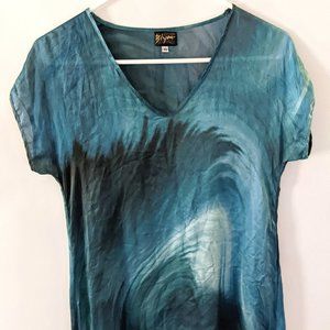 Johnny Was Biya Silk Tunic XS